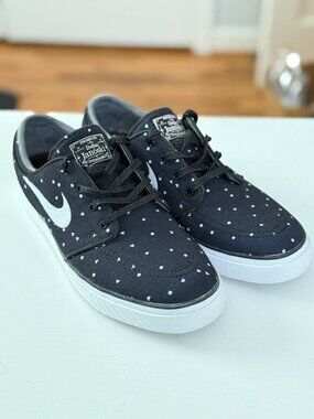Nike SB Stefan Janoski Black Polka Dot Skate Shoes – Men's Size 8